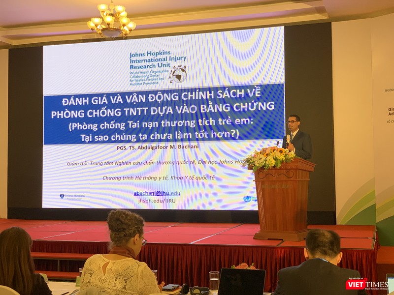 Chuyên gia quốc tế chia sẻ kinh nghiệm phòng chống tai nạn thương tích