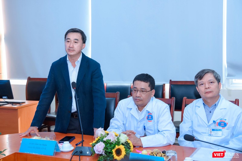 GS.TS. Trần Văn Thuấn – Giám đốc Bệnh viện K - vui mừng khi Trường Đại học Y Hà Nội và Bệnh viện K hợp tác toàn diện GS.TS. Trần Văn Thuấn – Giám đốc Bệnh viện K - vui mừng khi Trường Đại học Y Hà Nội và Bệnh viện K hợp tác toàn diện
