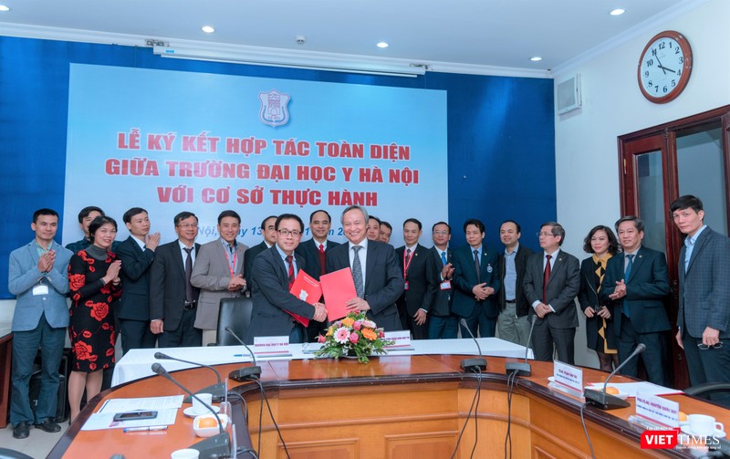 5 Bệnh viện lớn ký cam kết hợp tác toàn diện với Trường Đại học Y Hà Nội để nâng cao chất lượng đào tạo Các Bệnh viện lớn ký cam kết hợp tác toàn diện với Trường Đại học Y Hà Nội để nâng cao chất lượng đào tạo