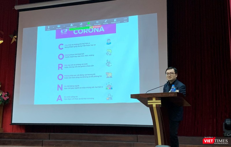 BS. Vũ Quốc Đạt –giảng viên Trường Đại học Y Hà Nội – đưa ra những kiến thức khoa học phản bác những hiểu biết sai lầm về Coronavề phòng bệnh