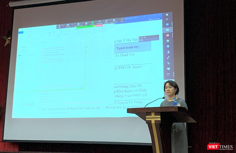 BS. Satoko Out - Trưởng nhóm Đáp ứng sự kiện Y tế công cộng khẩn cấp, Văn phòng WHO tại Việt Nam 