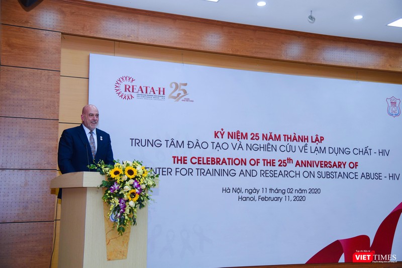 Giám đốc CDC Hoa Kỳ ở Việt Nam, TS. John Blanford, đánh giá cao vai trò của Trung tâm 