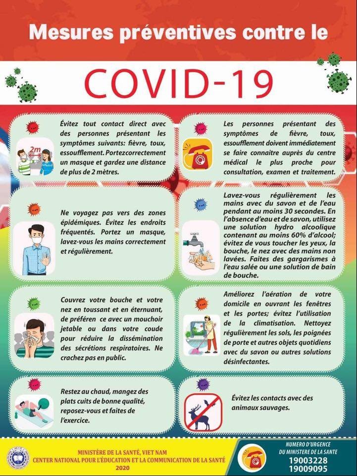 Hướng dẫn phòng, chống COVID-19 Hướng dẫn phòng, chống COVID-19