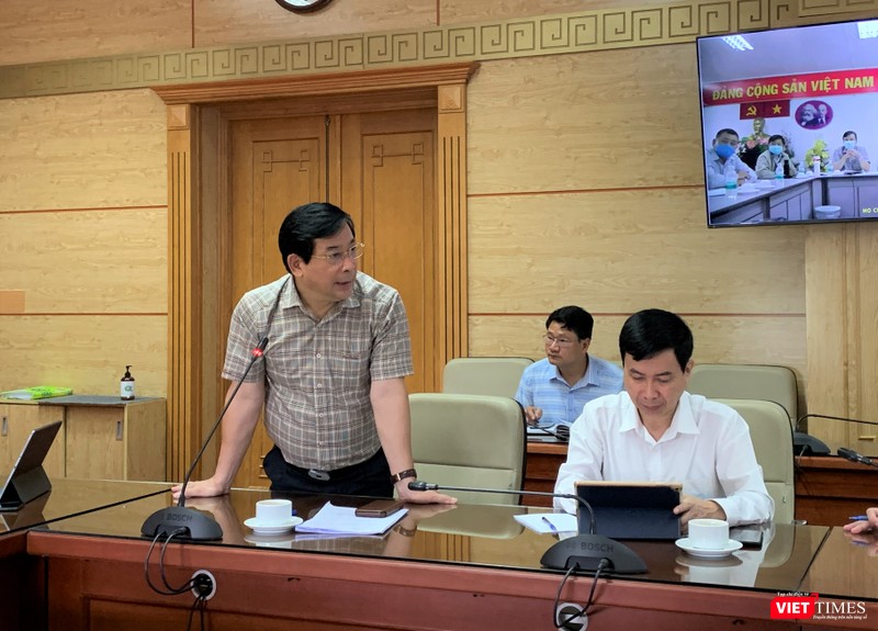 PGS.TS Lương Ngọc Khuê - Cục trưởng Cục quản lý Khám, chữa bệnh phát biểu PGS.TS Lương Ngọc Khuê - Cục trưởng Cục quản lý Khám, chữa bệnh