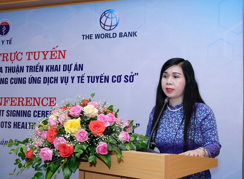 Bà Phan Lê Thu Hằng - Phó Vụ trưởng Vụ Kế hoạch - Tài chính, Giám đốc dự án (ảnh: Trần Minh)