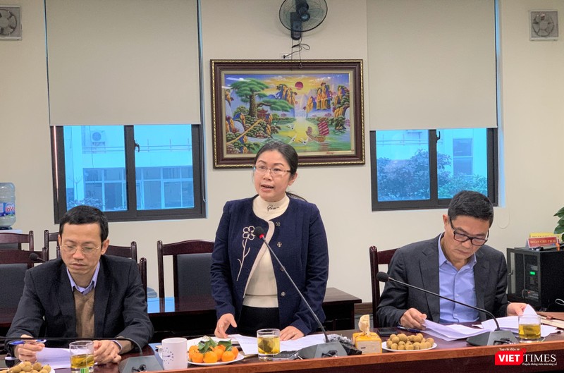 Bà Trần Thị Thúy Liễu - Trưởng phòng Truyền thông của Cục ATTP chia sẻ về kế hoạch truyền thông trong dịp Tết sắp tới