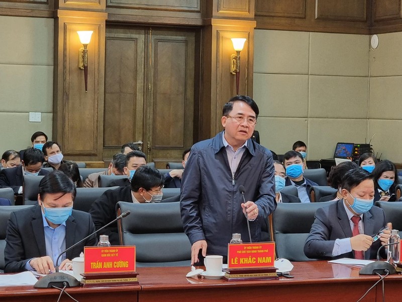 Lãnh đạo TP Hải Phòng báo cáo tình hình phòng, chống dịch