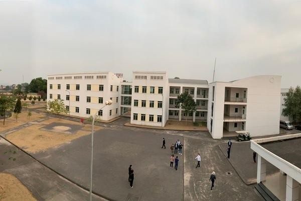 Trường Đào tạo nghề Việt Nam - Canada ở phường Cộng Hòa (TP Chí Linh) là nơi sẽ thiết lập ệnh viện dã chiến thứ 3 (ảnh: Báo Hải Dương)