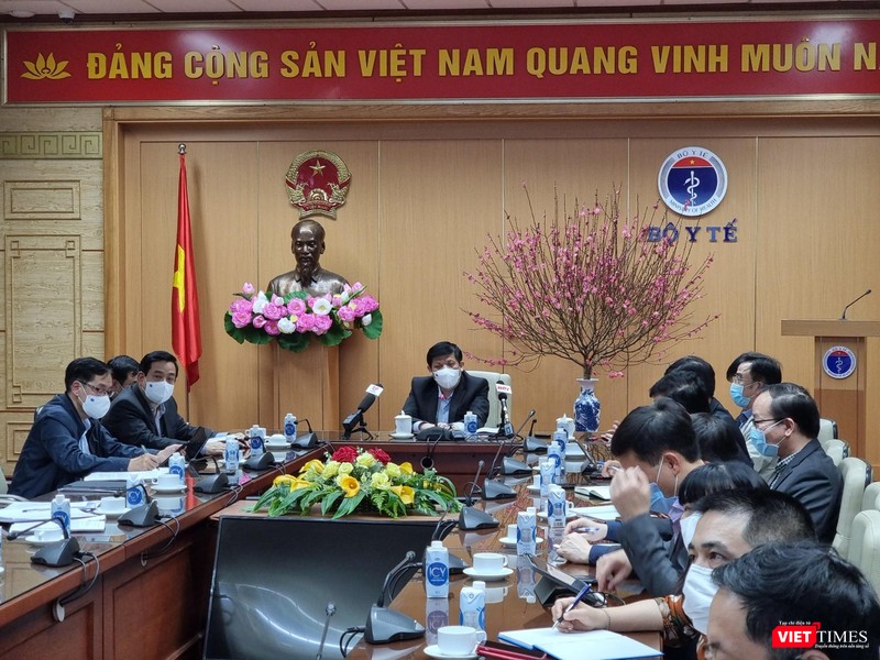 Các địa phương báo cáo tình hình dịch với Bộ trưởng Bộ Y tế Các địa phương báo cáo tình hình dịch với Bộ trưởng Bộ Y tế