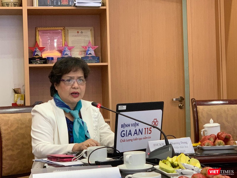 BSCKII. Tạ Phương Dung - Phó Chủ tịch Hội Thận học TP. Hồ Chí Minh