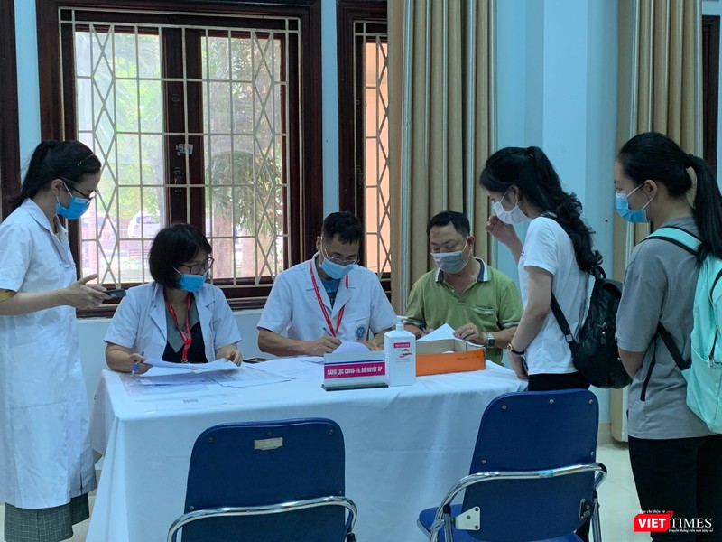 Khu vực khám sàng lọc Khu vực khám sàng lọc