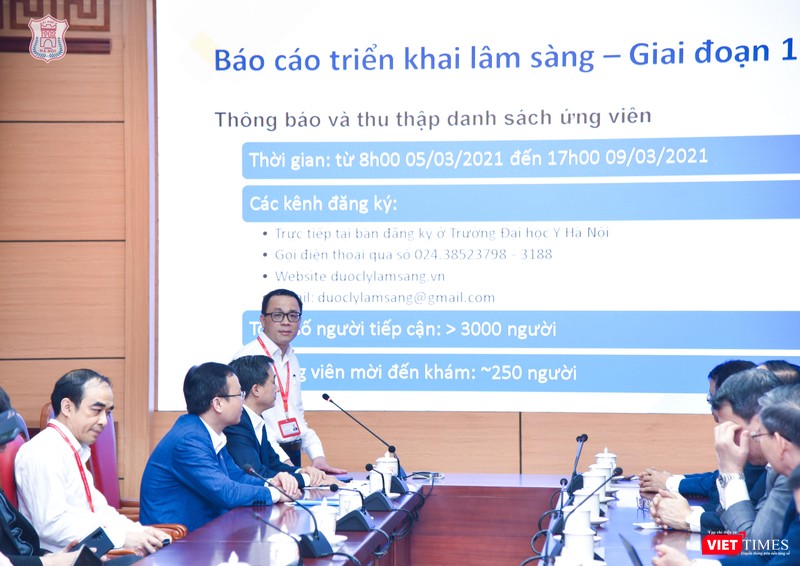 Triển khai nghiên cứu và thử nghiệm vắc xin phòng Covid-19 ở Trường Đại học Y Hà Nội