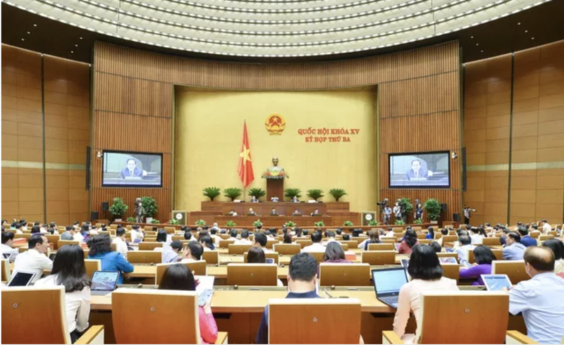 Toàn cảnh phiên họp sáng 2/6 Kỳ họp thứ 3 - Quốc hội khóa XV