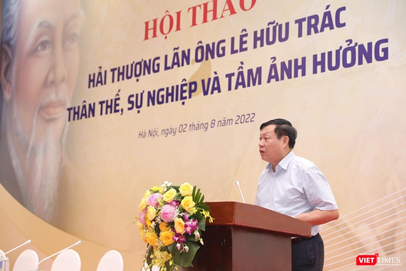 Thứ trưởng Bộ Y tế Đỗ Xuân Tuyên chủ trì hội thảo “Lê Hữu Trác – thân thế, sự nghiệp và tầm ảnh hưởng”