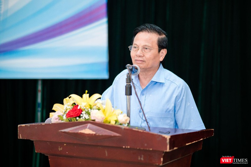 TS. Lê Doãn Hợp, nguyên Bộ trưởng Bộ Thông tin và Truyền thông, Chủ tịch Hội đồng Quản lý Viện Phát triển văn hóa dân tộc. Ảnh: Anh Tuấn