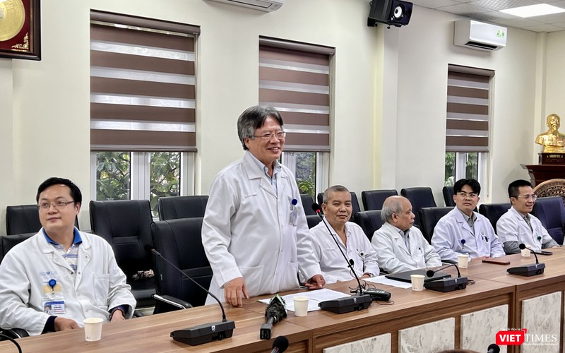 GS.TS. Trần Bình Giang - Giám đốc BVHN Việt Đức: Thành công này là món quà của BV gửi đến người dân cả nước GS.TS. Trần Bình Giang - Giám đốc BVHN Việt Đức: Thành công này là món quà của BV gửi đến người dân cả nước