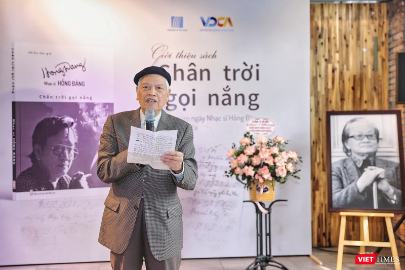 Nhạc sĩ Doãn Nho khẳng định: Nhạc sĩ Hồng Đăng vẫn còn sống mãi cùng thời gian với khối lượng tác phẩm đồ sộ