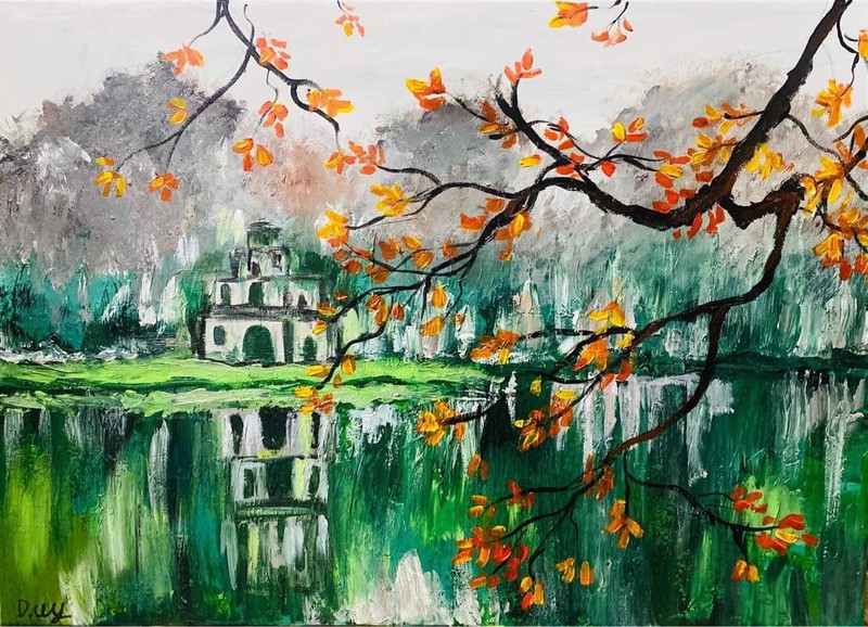 Hai hoạ phẩm của bé Vũ Đỗ Tuấn Duy Hai hoạ phẩm của bé Vũ Đỗ Tuấn Duy