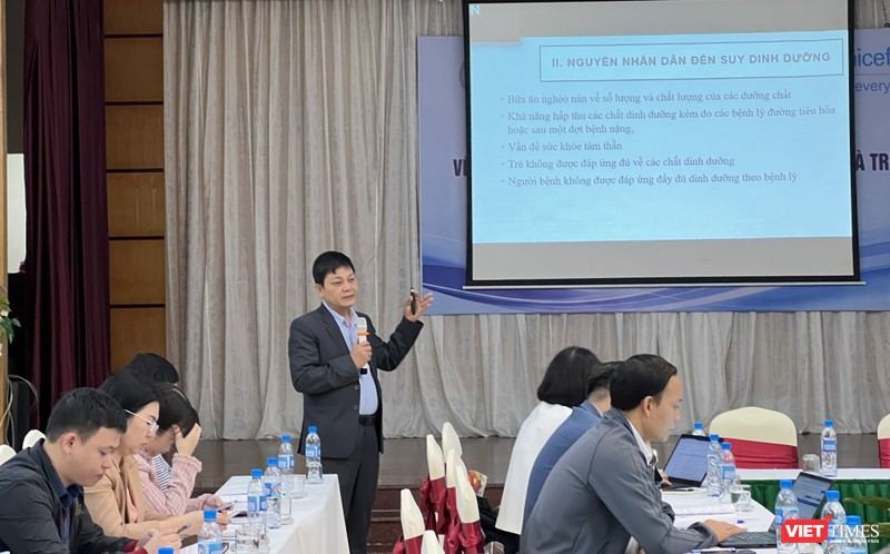 BS. Hà Thanh Sơn - Cục Quản lý Khám, chữa bệnh Bộ Y tế: Việc suy dinh dưỡng ảnh hướng đến kết quả điều trị VT_Hà Thanh Sơn .JPG