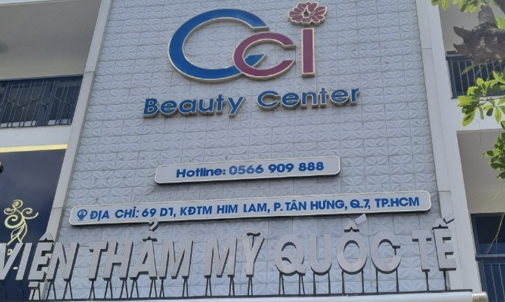 “Viện thẩm mỹ quốc tế CCI Beauty Center” vi phạm quy định về hành nghề khám, chữa bệnh (Ảnh: Sở Y tế TP.HCM) img202404113124554328_224202412.png
