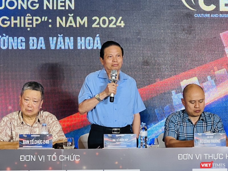 Ông Lê Doãn Hợp - Chủ tịch Hội đồng Quốc gia xét duyệt “Doanh nghiệp đạt chuẩn văn hóa kinh doanh Việt Nam VT_Hợp.jpg