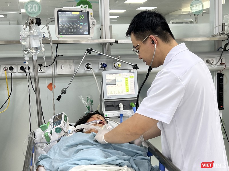 Nạn nhân bị TNGT nhập viện cấp cứu tăng cao trong dịp lễ tết VT_Duc1.JPG