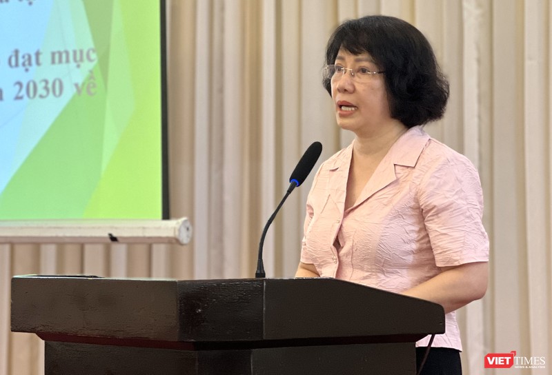 Bà Phan Thị Hải nhấn mạnh cần tăng thuế thuốc lá để bảo vệ sức khoẻ người dân VT_Hai.jpg