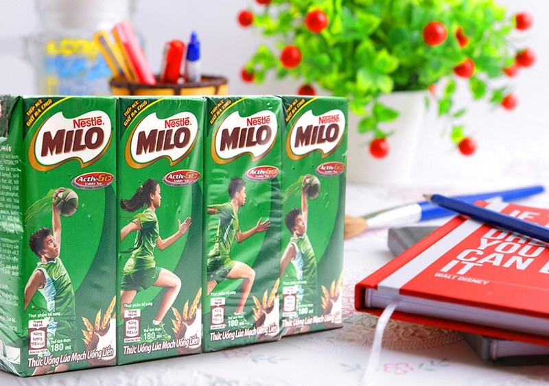 Sản phẩm Nestlé Milo đang gây tranh cãi về nội dung quảng cáo. Milo.jpg