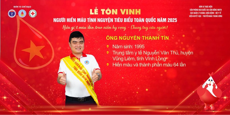 Bác sĩ Nguyễn Thanh Tín nhiều lần hiến máu cấp cứu bệnh nhân Tín .JPG