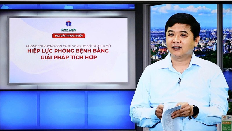 ThS.BS Võ Hải Sơn nhấn mạnh: Không có lực lượng nào có thể đơn độc phòng chống dịch bệnh ThS.BS Võ Hải Sơn – Phó Cục trưởng Cục Phòng bệnh, Bộ Y tế.jpeg