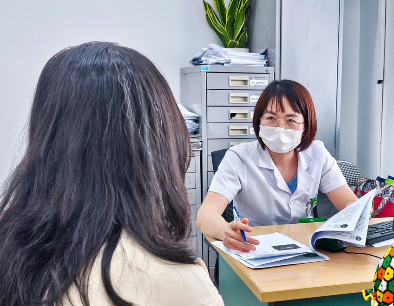 Phụ nữ có thai nên đi khám đều đặn để được phát hiện sớm bất thường. Ảnh minh hoạ. z6733999912524_8348e68d7b30d6917529f4230ce690c0.jpg