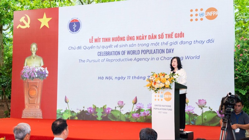 Bộ trưởng Bộ Y tế Đào Hồng Lan nhấn mạnh quyền tự quyết về sinh sản Bộ trưởng Bộ Y tế Đào Hồng Lan nhấn mạnh quyền tự quyết về sinh sản