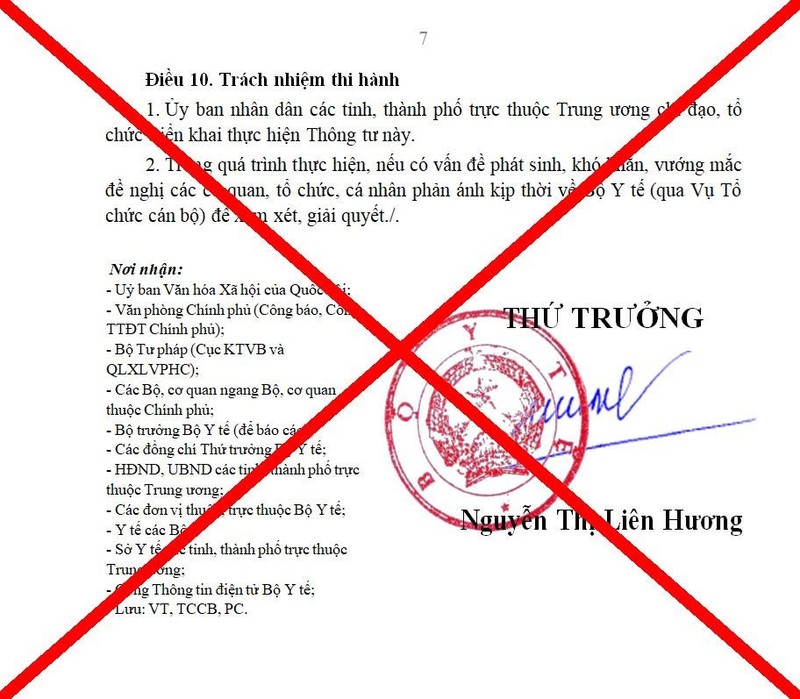 Văn bản giả mạo Bộ Y tế IMG_9476.jpeg