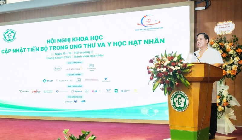 PGS.TS Đào Xuân Cơ cho biết YHHN là thế mạnh của BV Bạch Mai trong điều trị ung thư Cơ dùng.jpg