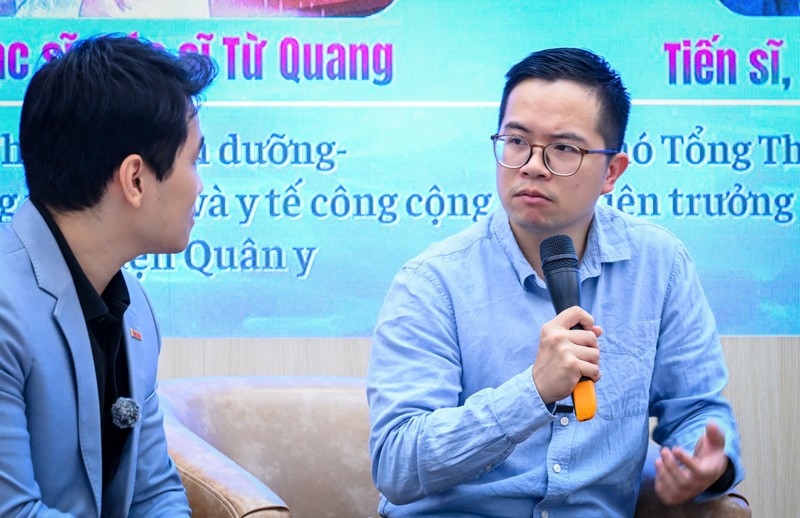 ThS.BS Từ Quang cho biết nhiều sản phẩm hiện đại nghèo vi chất Từ quang.jpg