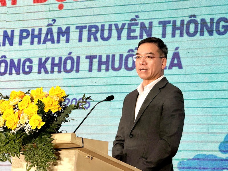 Ông Hà Anh Đức: Truyền thông đóng vai trò then chốt trong phòng, chống thuốc lá Duc.jpg