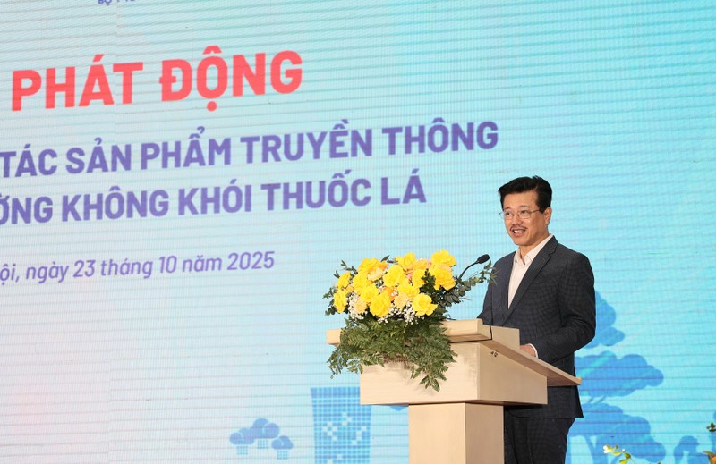 Ông Vũ Mạnh Cường: Cuộc thi nhằm truyền cảm hứng xây dựng môi trường không khói thuốc z7146517412969_b007108da8f916ea6524cc06195a9ac4.jpg