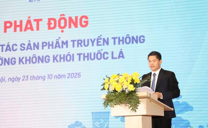 Thứ trưởng Thường trực Bộ Y tế Vũ Mạnh Hà: Cuộc thi là một sáng kiến truyền thông đầy ý nghĩa z7146522833084_3881aa4e25bc7910c91099122bda2d77.jpg