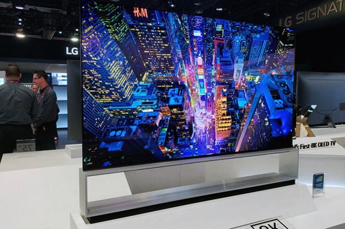 LG sẽ đưa TV 8K về Việt Nam trong nửa cuối năm nay. Ảnh: AVS