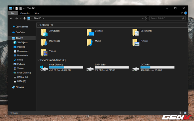 Khám phá 04 lựa chọn chia sẻ nhanh dữ liệu từ File Explorer trên Windows 10.