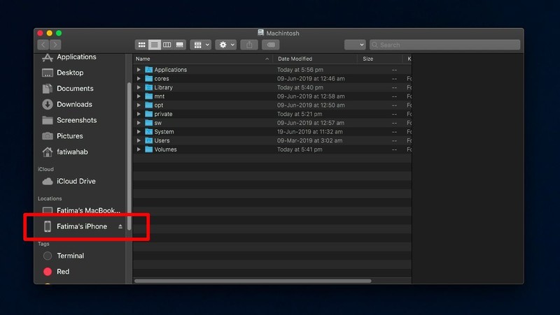 Làm sao để sao lưu iPhone trên macOS Catalina khi không có iTunes?