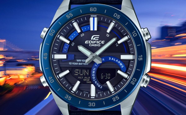 Casio ra mắt đồng hồ Edifice pin 10 năm, thiết kế ‘sang chảnh’ ảnh 2 Casio ra mắt đồng hồ Edifice pin 10 năm, thiết kế ‘sang chảnh’