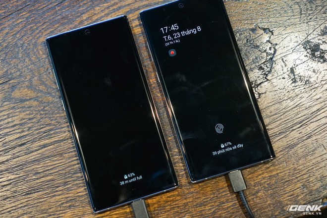 Trải nghiệm sạc nhanh củ sạc 45W và 25W của Samsung Galaxy Note10+, kết quả thật bất ngờ! - Ảnh 14. Trải nghiệm sạc nhanh củ sạc 45W và 25W của Samsung Galaxy Note10+, kết quả thật bất ngờ! - Ảnh 14.