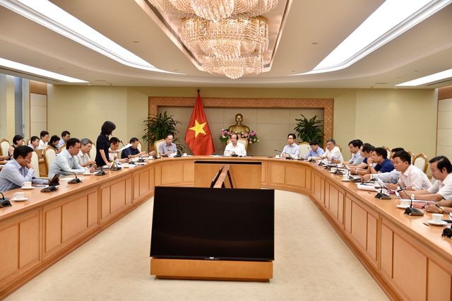 Lãnh đạo 8 tỉnh, thành được kiểm tra báo cáo về nhiệm vụ xây dựng Chính phủ điện tử với Tổ công tác của Thủ tướng (Ảnh: NB)