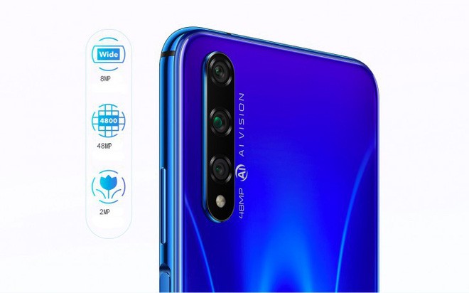 Honor 20S ra mắt: Màn hình đục lỗ, 3 camera sau, chip Kirin 810, pin 3.750 mAh, giá từ 265 USD - Ảnh 3. Honor 20S ra mắt: Màn hình đục lỗ, 3 camera sau, chip Kirin 810, pin 3.750 mAh, giá từ 265 USD - Ảnh 3.