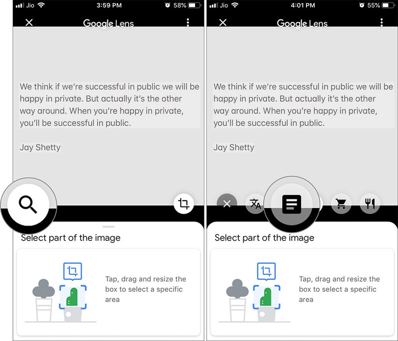 Cách trích xuất văn bản từ hình ảnh trên iPhone và Android