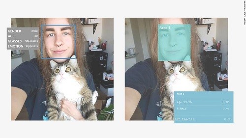 AI nhận diện nhầm Morgan Klaus Scheuerman là nam giới, thay vì nữ giới như giới tính thật của cô. Ảnh: CNN