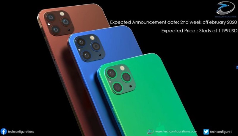 Xuất hiện mẫu iPhone 12 Pro Max màn hình không 'tai thỏ' đẹp miên man