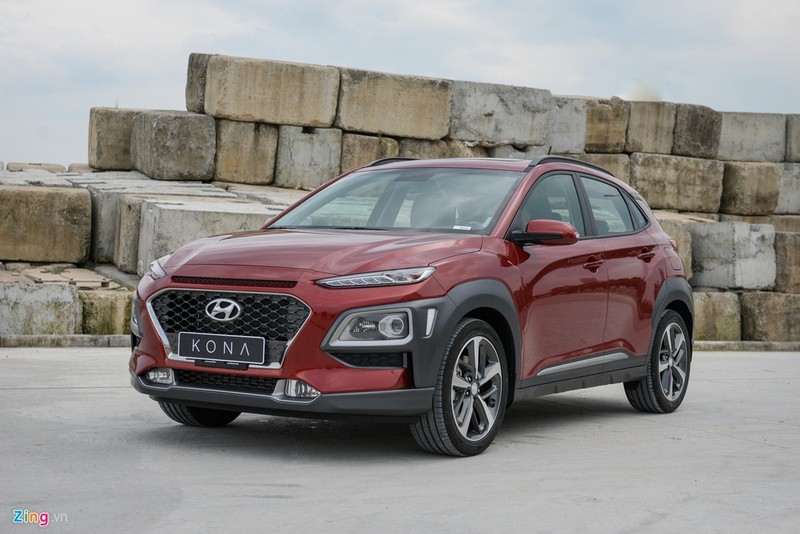 Hyundai Kona trở thành mẫu xe bán chạy nhất phân khúc SUV hạng B nhờ thiết kế hiện đại kèm mức giá không quá đắt. Ảnh: Thế Anh.