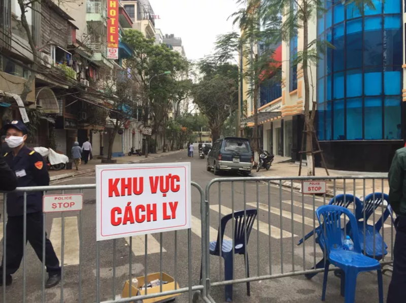 Khu vực cách ly các trường hợp nghi nhiễm COVID-19 tại cộng đồng